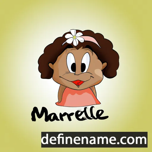 Marcellette cartoon