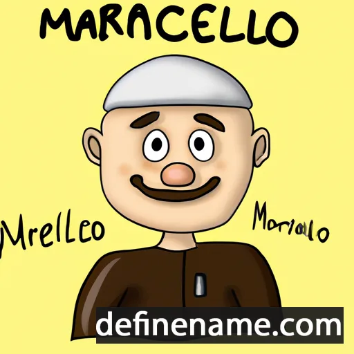 Marcellino cartoon