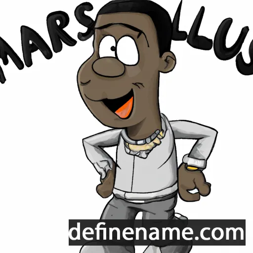 cartoon of the name Marcellus