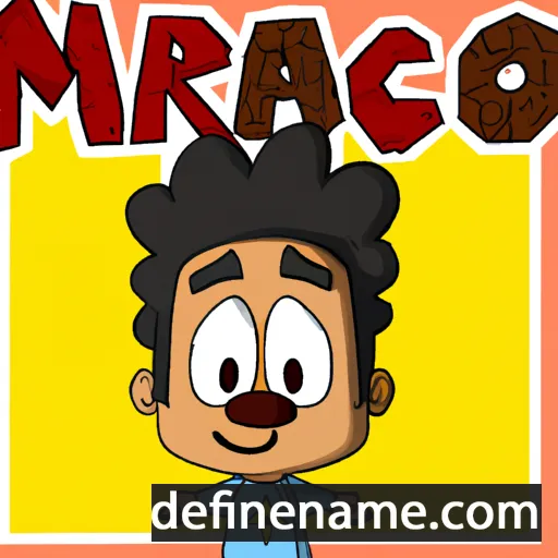 Marcio cartoon