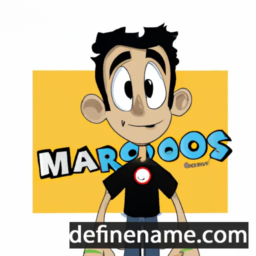 Marcos cartoon