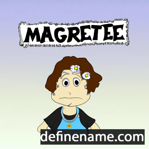 Margarete cartoon