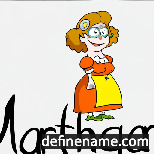 cartoon of the name Margaretha