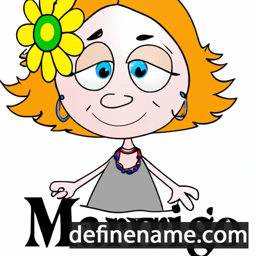 cartoon of the name Margarita