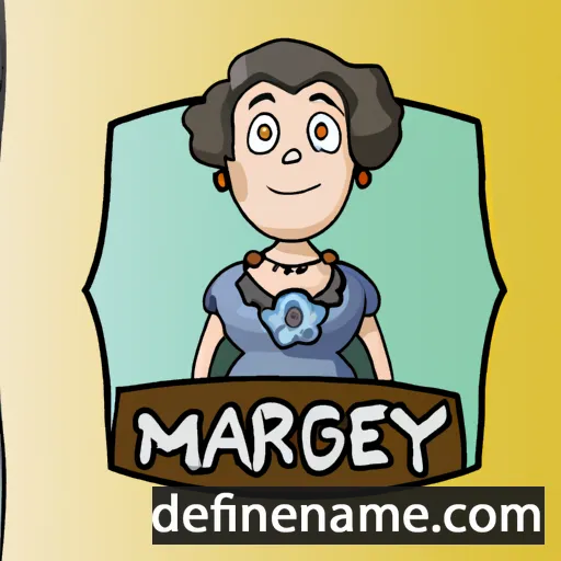 cartoon of the name Margery