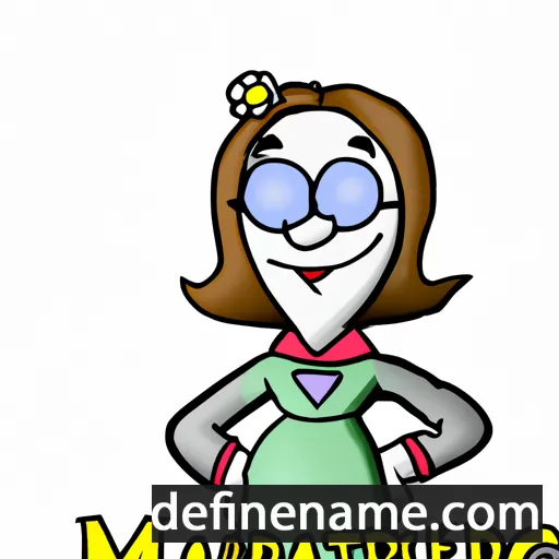 cartoon of the name Margetud