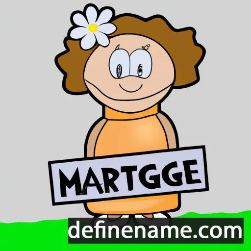 cartoon of the name Margriet