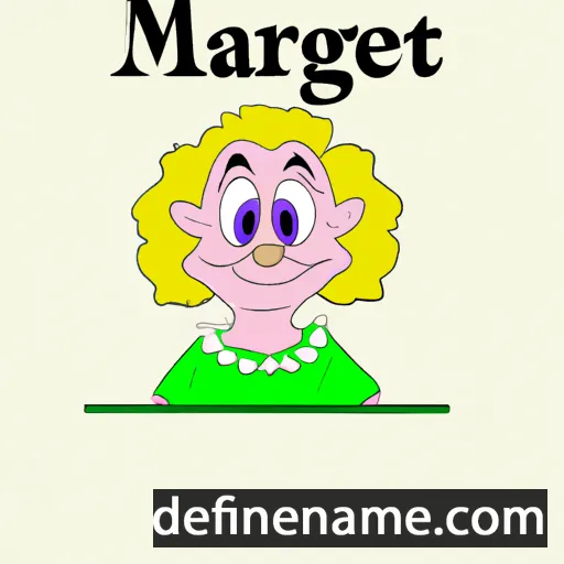 Margrit cartoon