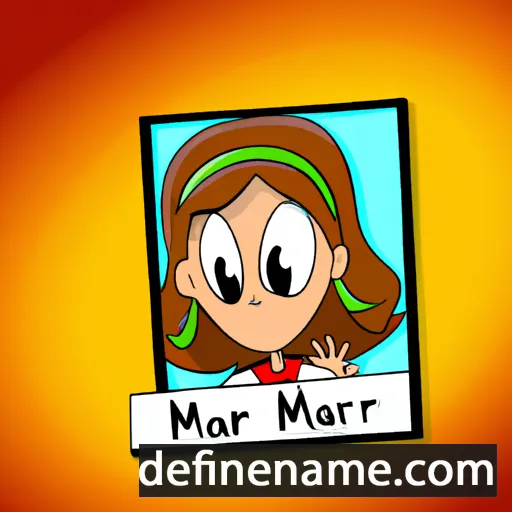 Maria del Mar cartoon