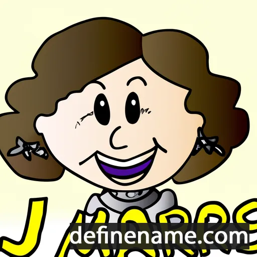 cartoon of the name Maria Josep