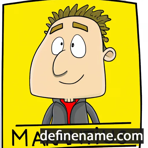 cartoon of the name Marianus