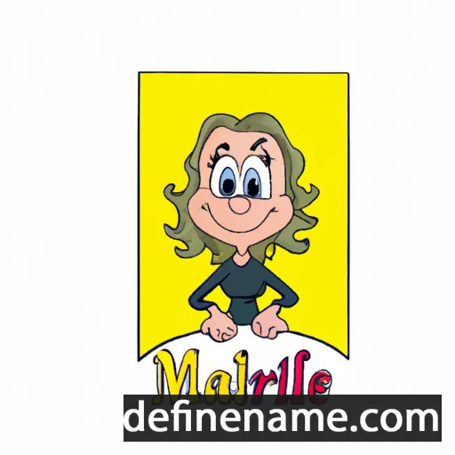 Mariëlle cartoon