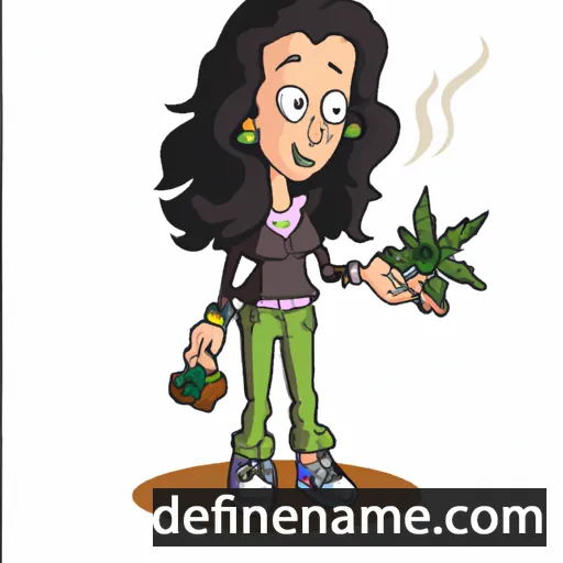 cartoon of the name Marijona