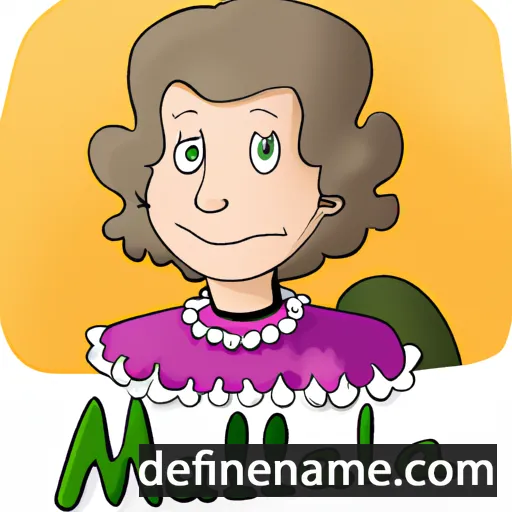 cartoon of the name Marilla