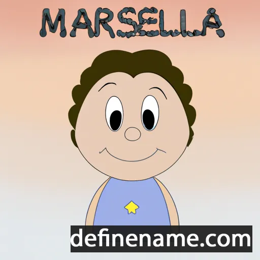 cartoon of the name Marisela