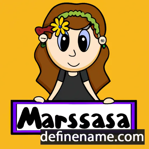 Marissa cartoon