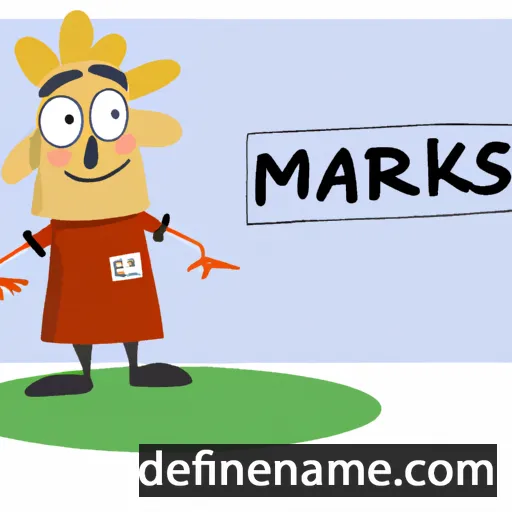 Markas cartoon