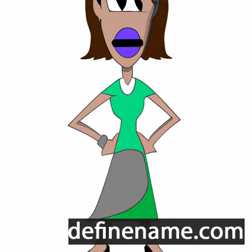 cartoon of the name Marla