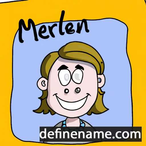 cartoon of the name Marleen