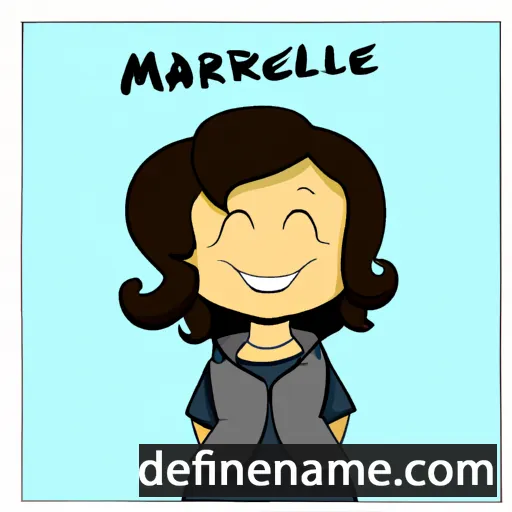 cartoon of the name Marlene