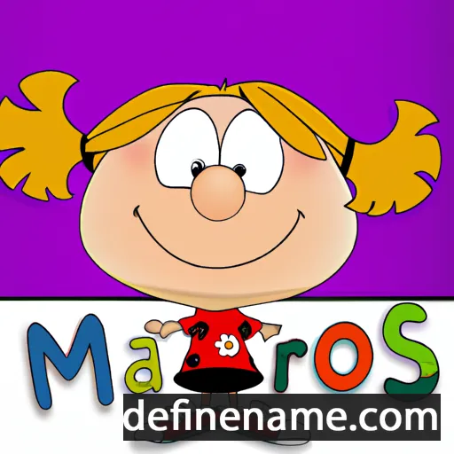 Marloes cartoon