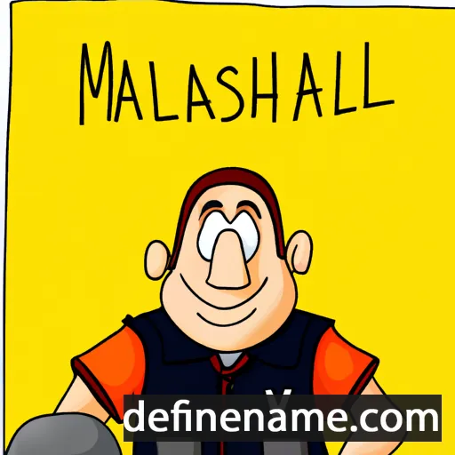 Marshall cartoon