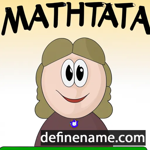 Martha cartoon