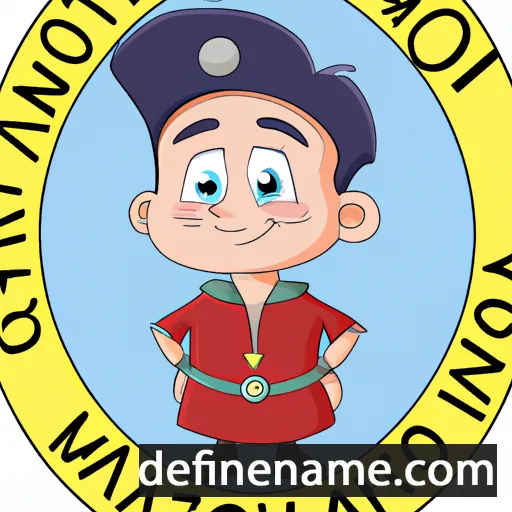 cartoon of the name Martirio