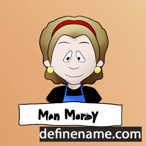 Mary Anne cartoon