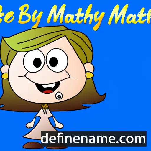 cartoon of the name Marybeth