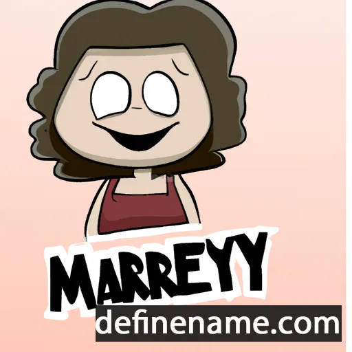 Marylène cartoon