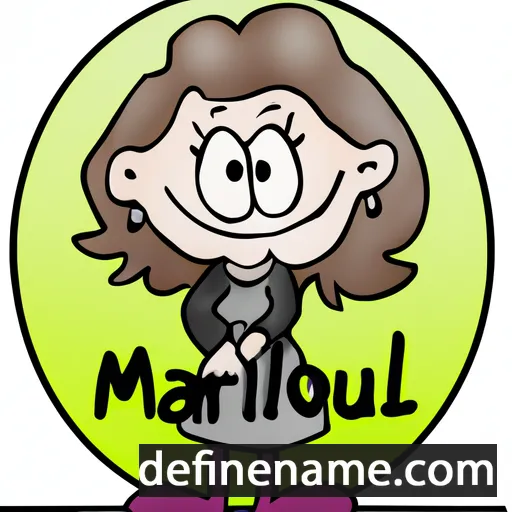 Marylou cartoon