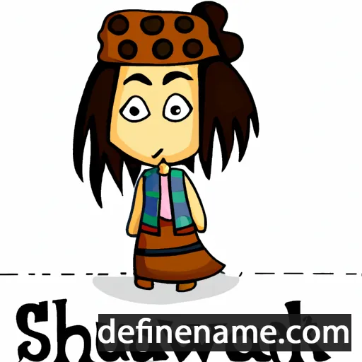 cartoon of the name Shakuwra