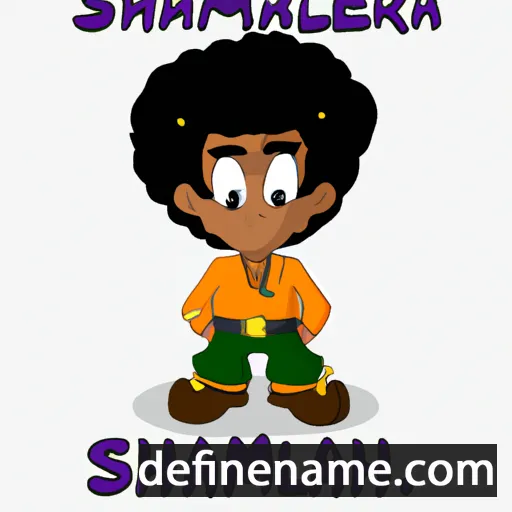 cartoon of the name Shalamar