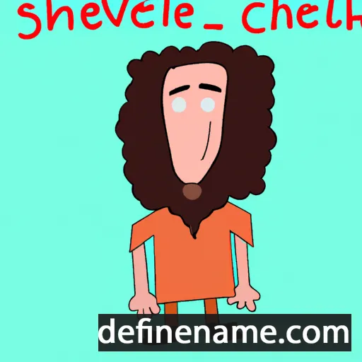 cartoon of the name Shalhevet