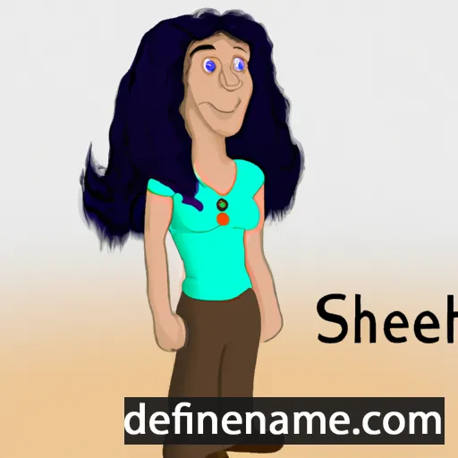 cartoon of the name Shalheveth