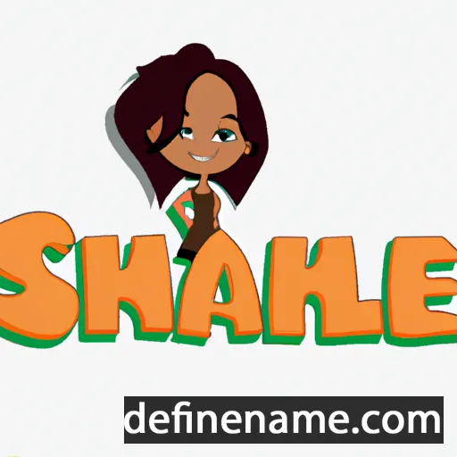 Shalie cartoon