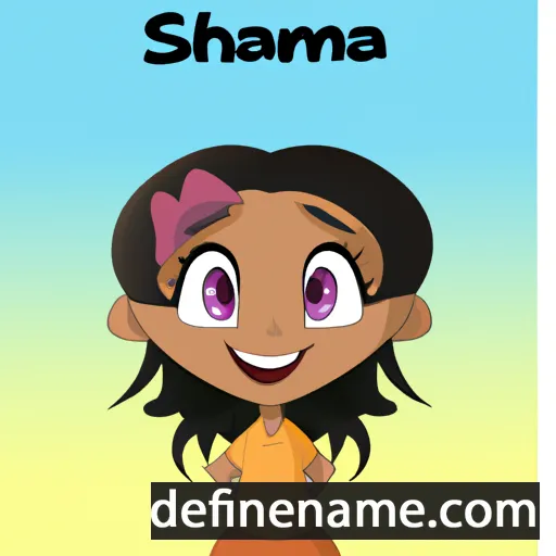 Shamara cartoon