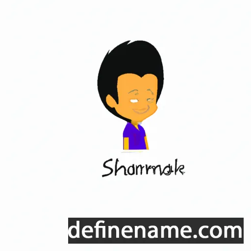 cartoon of the name Shamari