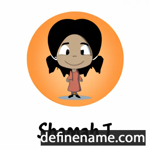 Shamiah cartoon