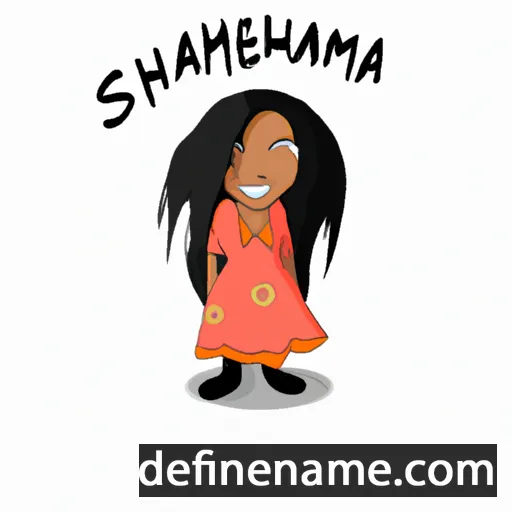 Shamiera cartoon