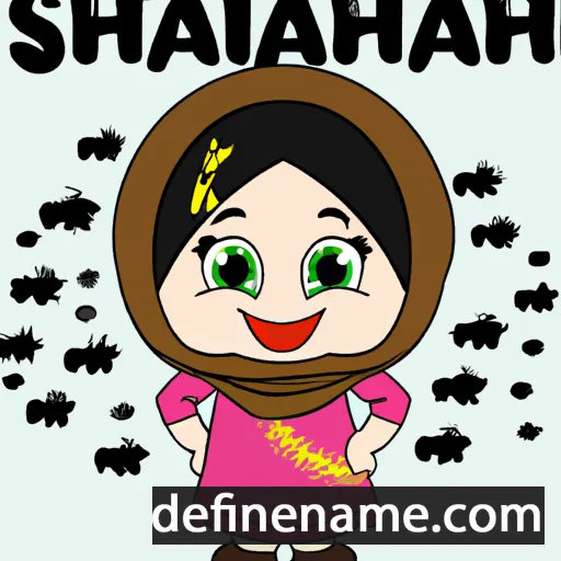 Shamisah cartoon