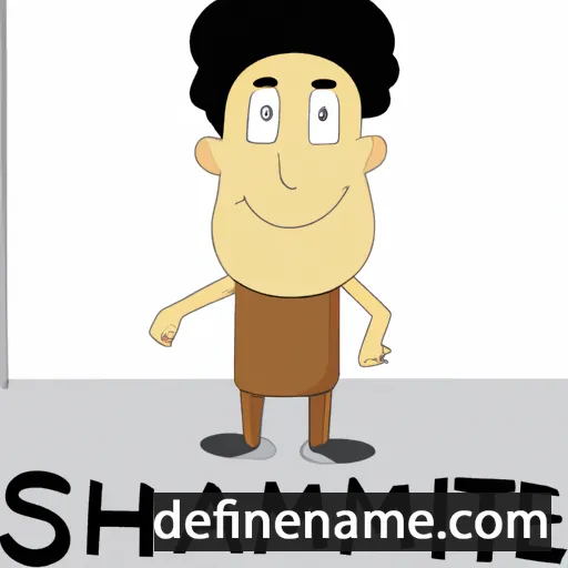 cartoon of the name Shamset