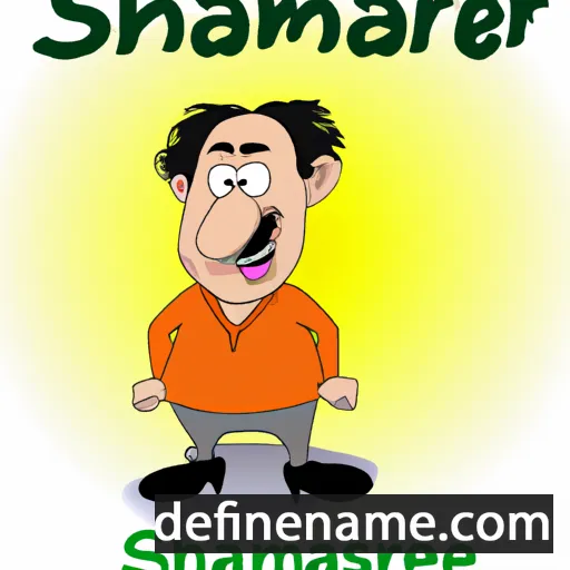 Shamsher cartoon