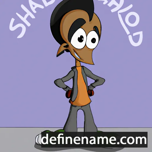 cartoon of the name Shanardo