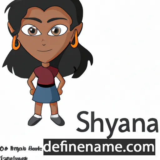 Shanaya cartoon