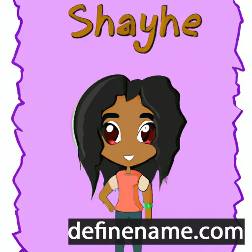 Shanaye cartoon