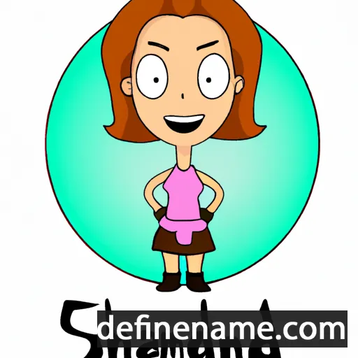 cartoon of the name Shanda