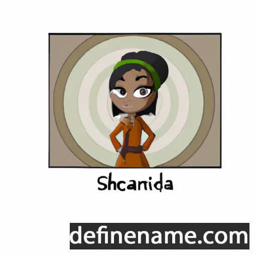 Shandrika cartoon