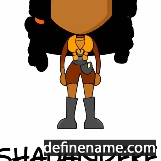 Shanedra cartoon